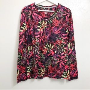 ☀️Reel Legends Freeline Tropical Long Sleeve Shirt